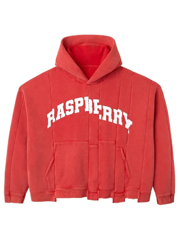 GV Gallery Raspberry Hills Red Spliced Hoodie
