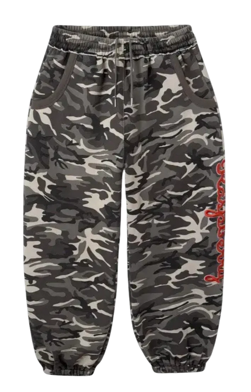 Gold+Vintage Gallery Raspberry Hills Snow Camo Sweats