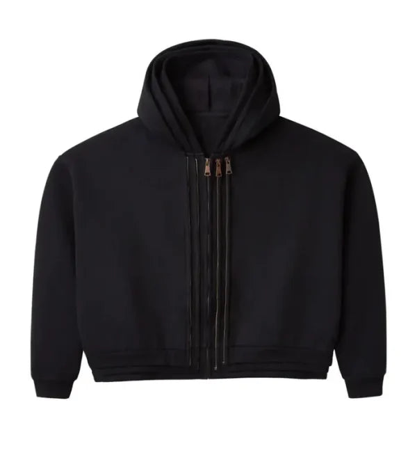 Gold+Vintage Gallery Raspberry Hills ‘Black’ 3 Splice Zip-Up