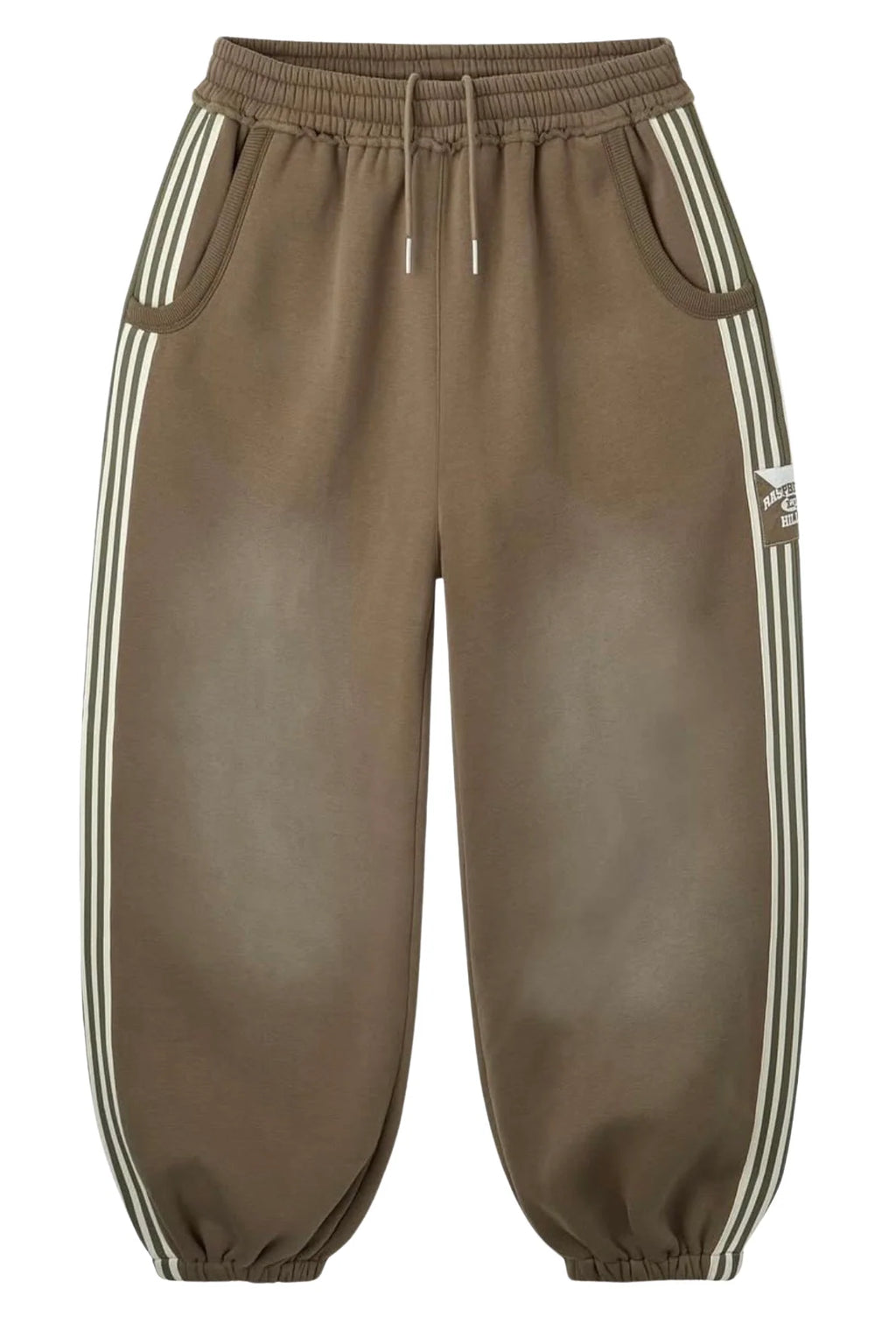 Gold+Vintage Gallery Raspberry Hills ‘Coffee’ Lil Leon Scrunch Sweats
