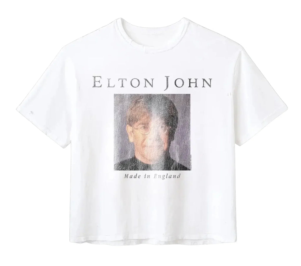 Gold+Vintage Gallery Raspberry Hills ‘Elton John’ Tee
