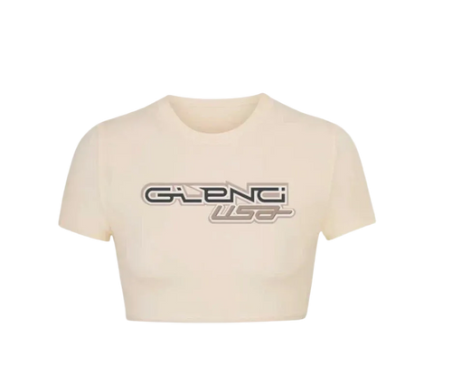 Gold+Vintage Gallery Raspberry Hills ‘Glenci’ Cream Womens Tee