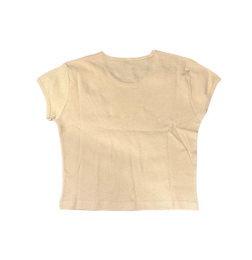 Gold+Vintage Gallery Raspberry Hills ‘Glenci’ Cream Womens Tee