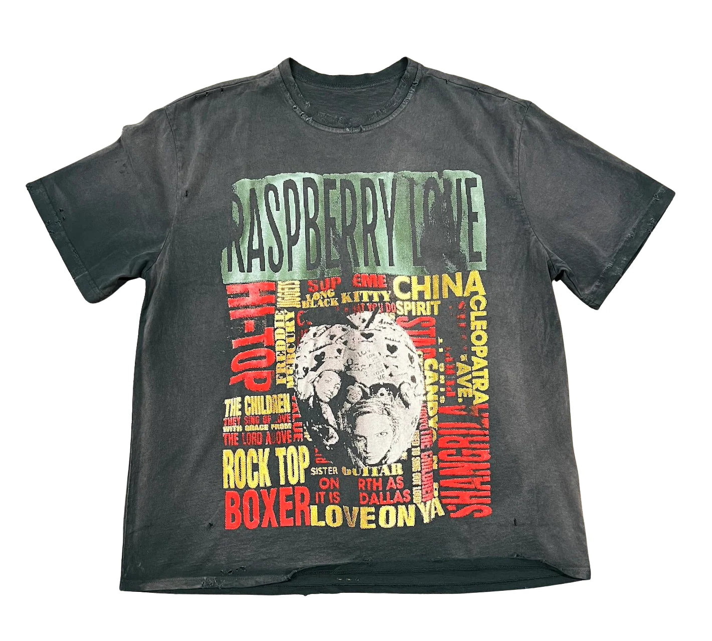 Gold+Vintage Gallery Raspberry Hills ‘Love’ Tee

