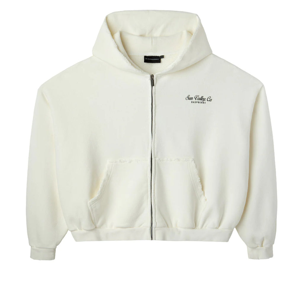 Gold+Vintage Gallery Raspberry Hills ‘Sun Valley’ Zip Up Hoodie
