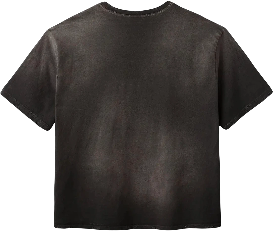 Gold+Vintage Raspberry Hills Code 77 Black Tee
