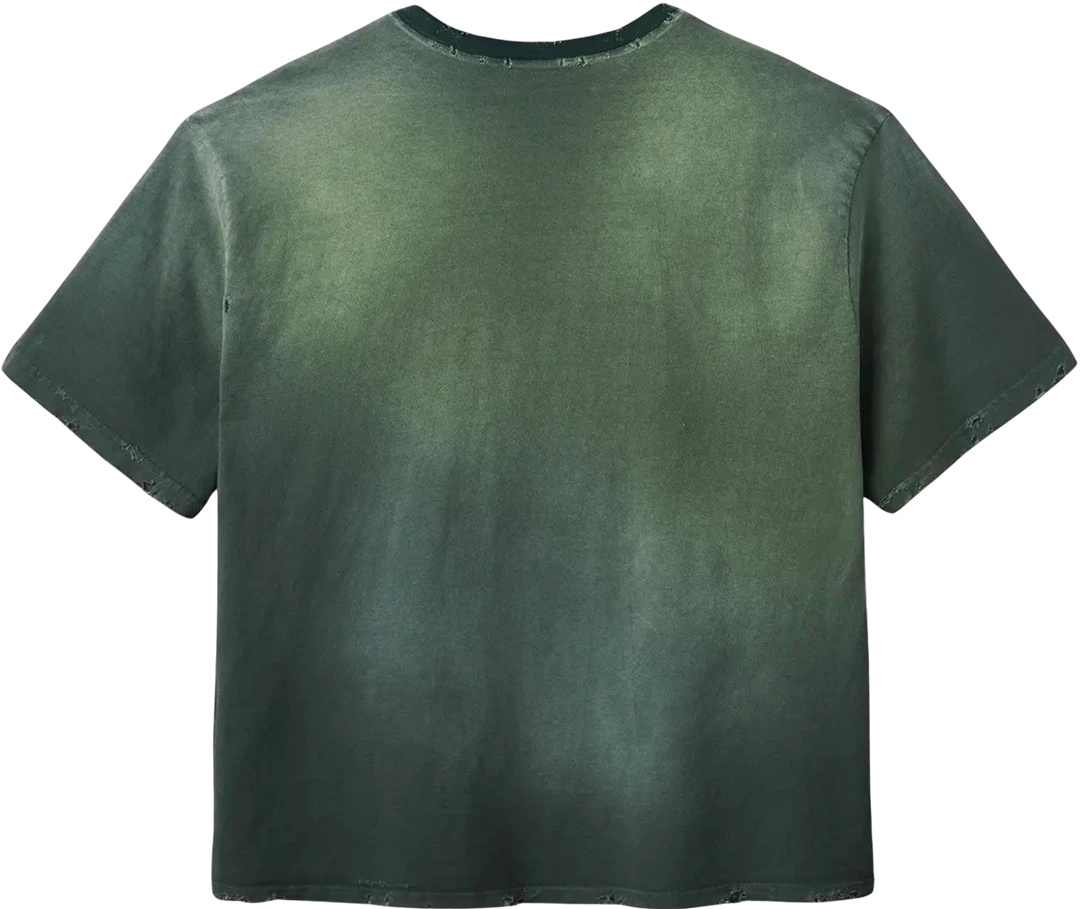 Gold+Vintage Raspberry Hills Grateful Berry Green Tee