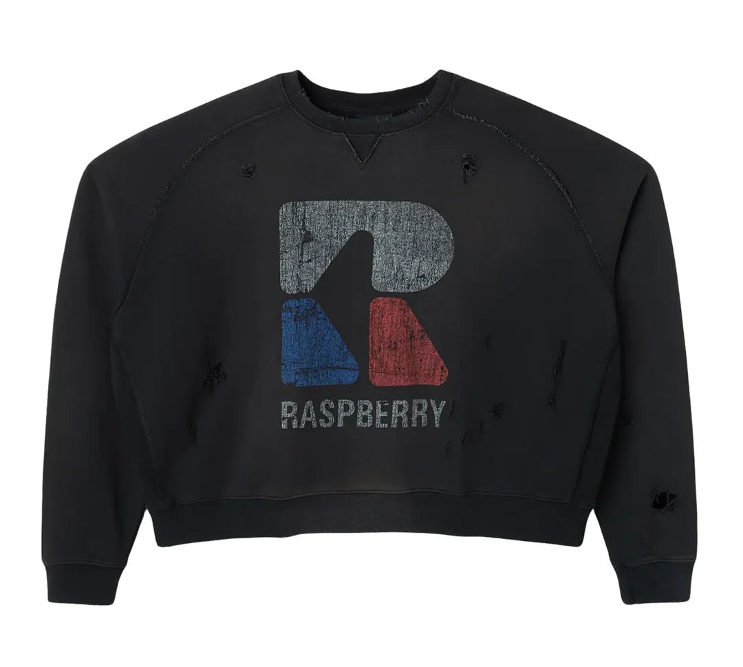 Gold+Vintage Raspberry Hills Logo Shirt
