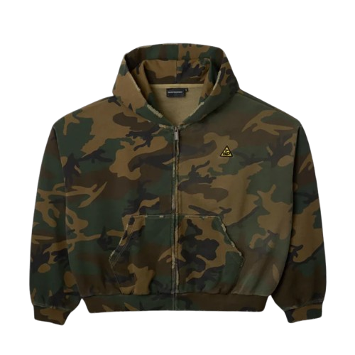 Raspberry Hills CAMO BUNKER ZIP UP
