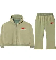 Raspberry Hills ‘Casamigos’ Olive Tracksuit